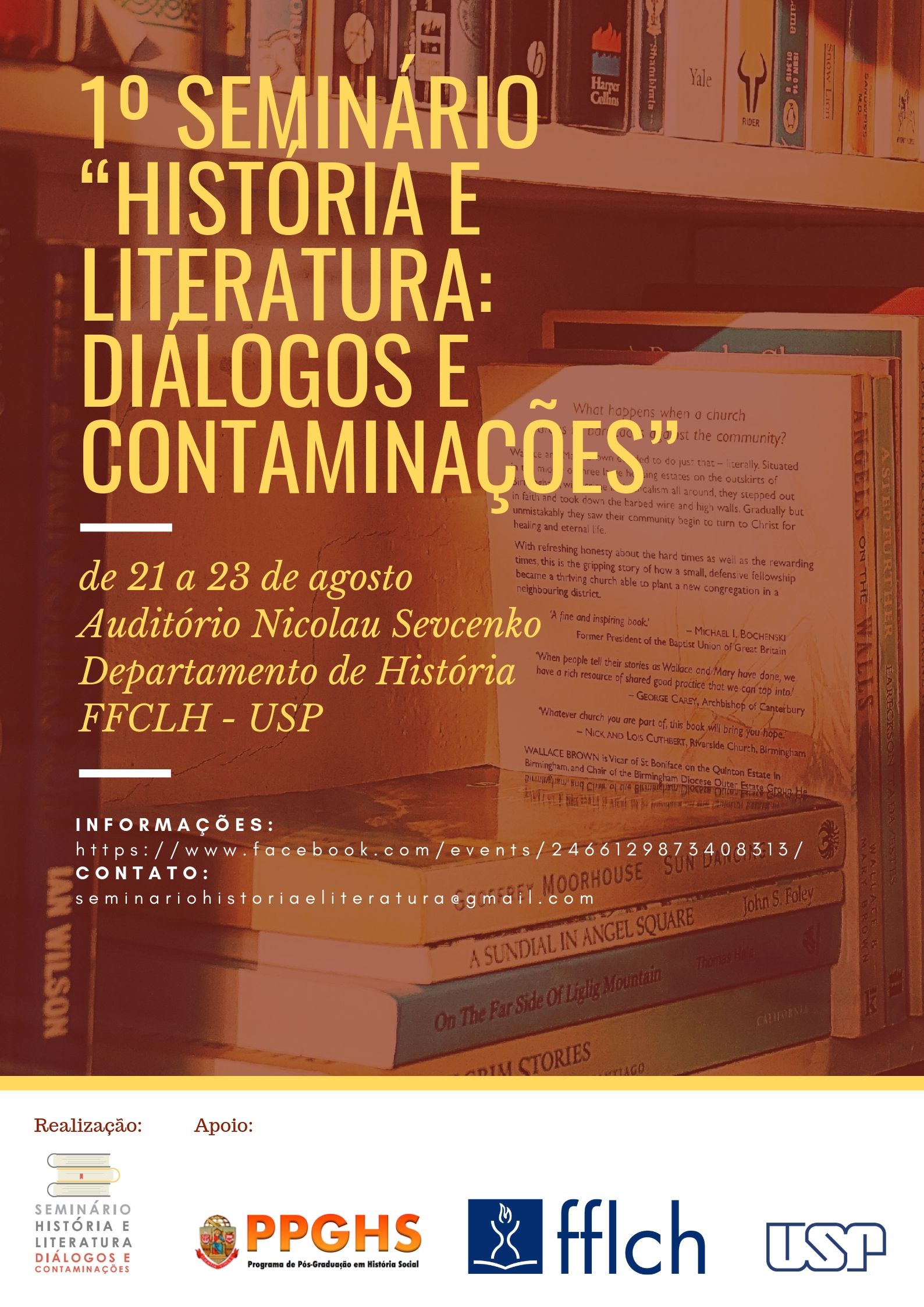 I Seminário História & Literatura: Diálogos e Contaminações